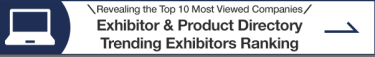 Exhibitor & Product Directory Trending Exhibitors Ranking