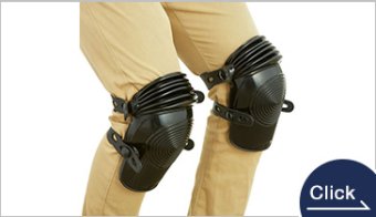 CK7501 プロフェッショナルニーパッド 防水膝あて 汚れに強い ベルト交換可能