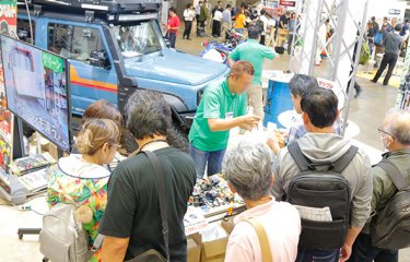 展示会の様子