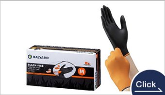 Blackfire Nitrile Gloves
