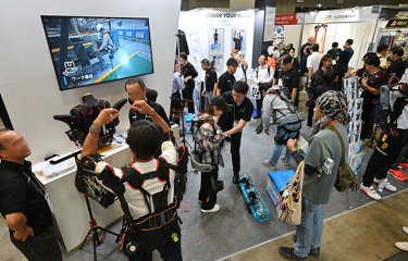 展示会の様子