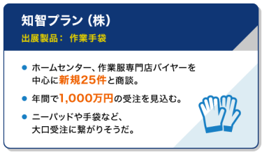 出展社の声 | 知智プラン(株)