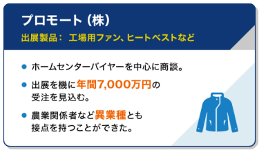 出展社の声 | プロモート(株)